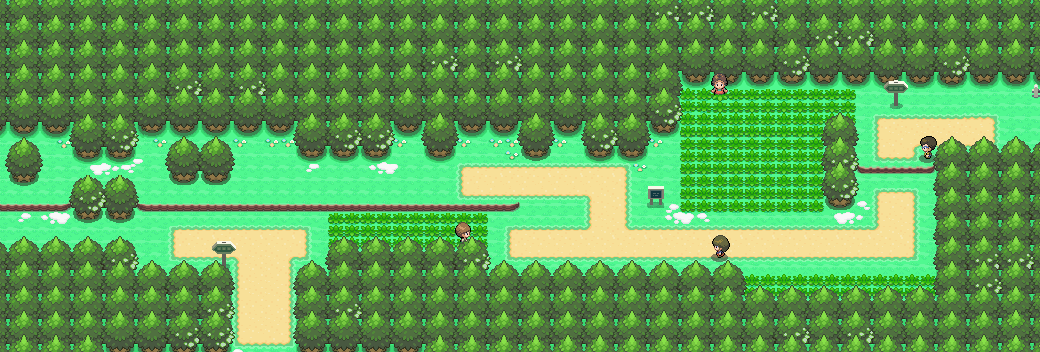 Route 201 map | Pokémon Sinnoh
