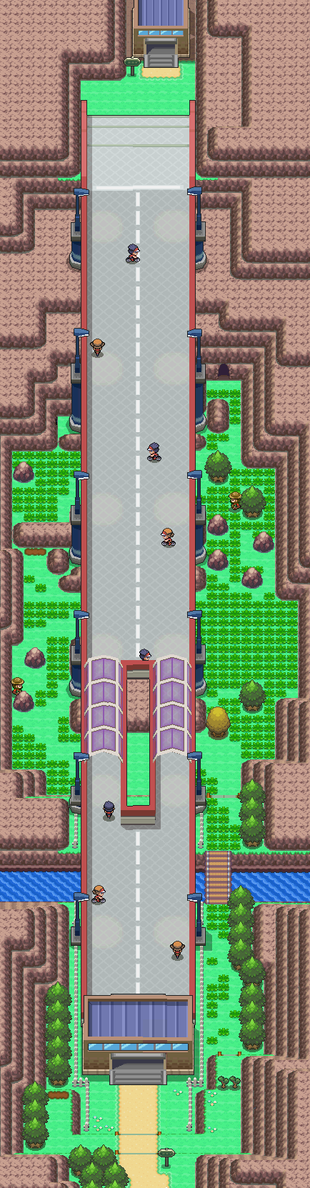 Cycling Road map | Pokémon Sinnoh