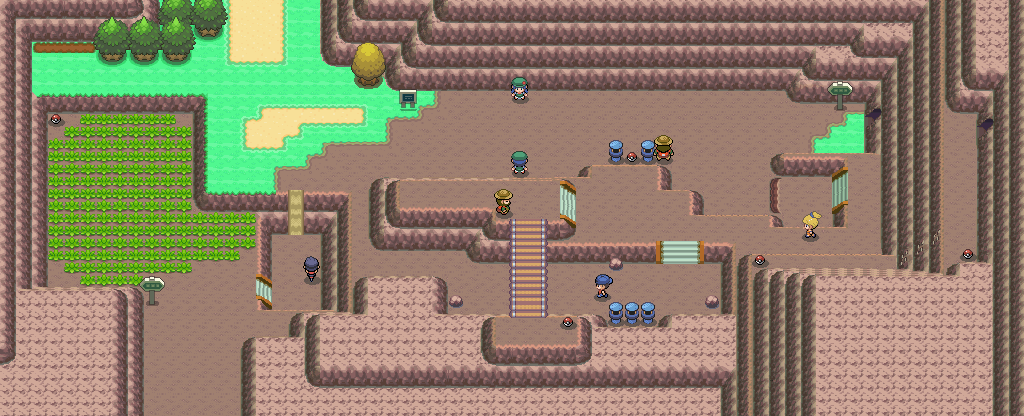Route 207 map | Pokémon Sinnoh