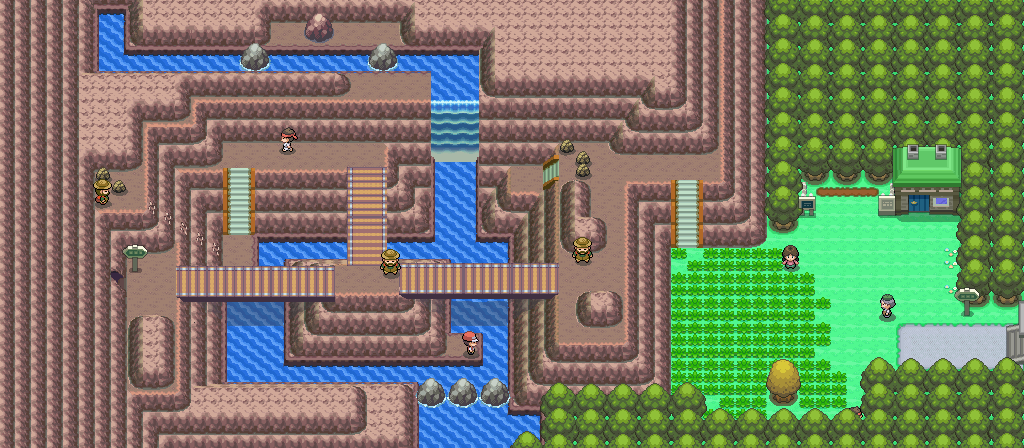 Route 208 map | Pokémon Sinnoh