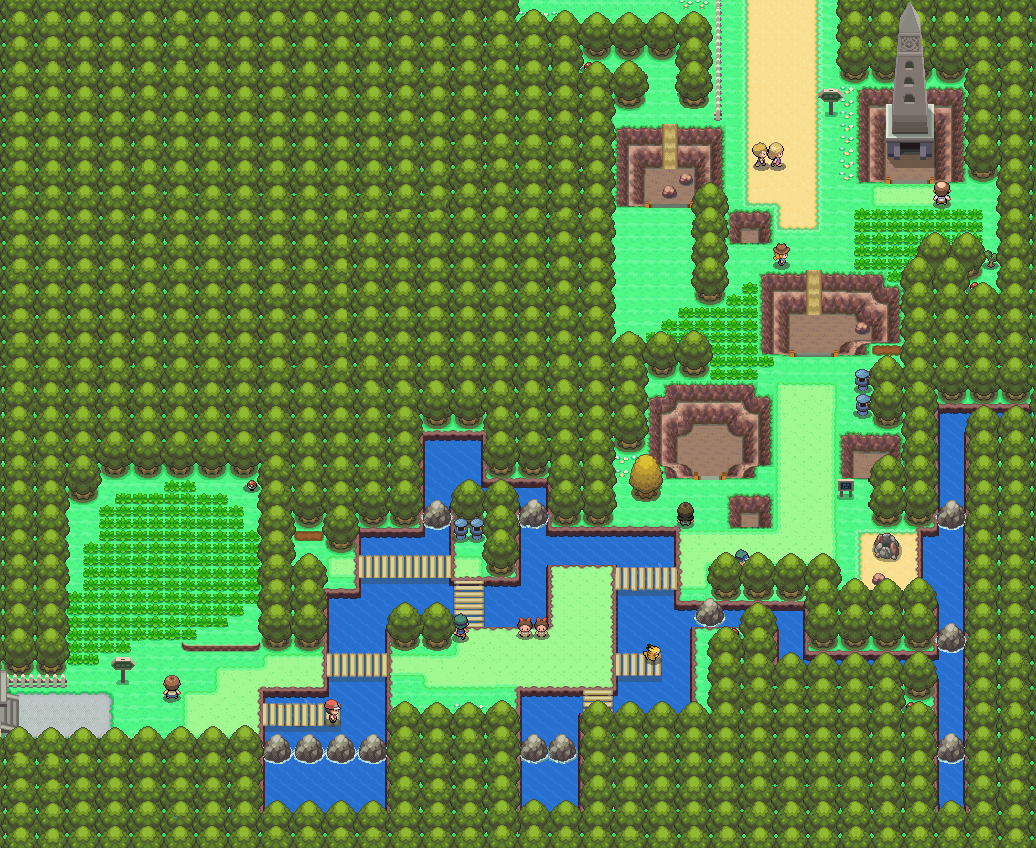 Route 209 map | Pokémon Sinnoh