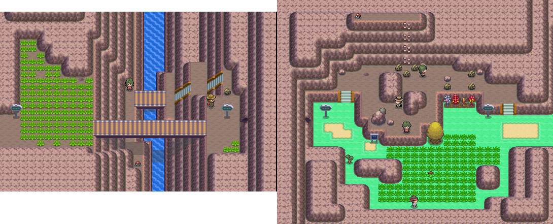 Route 211 map | Pokémon Sinnoh