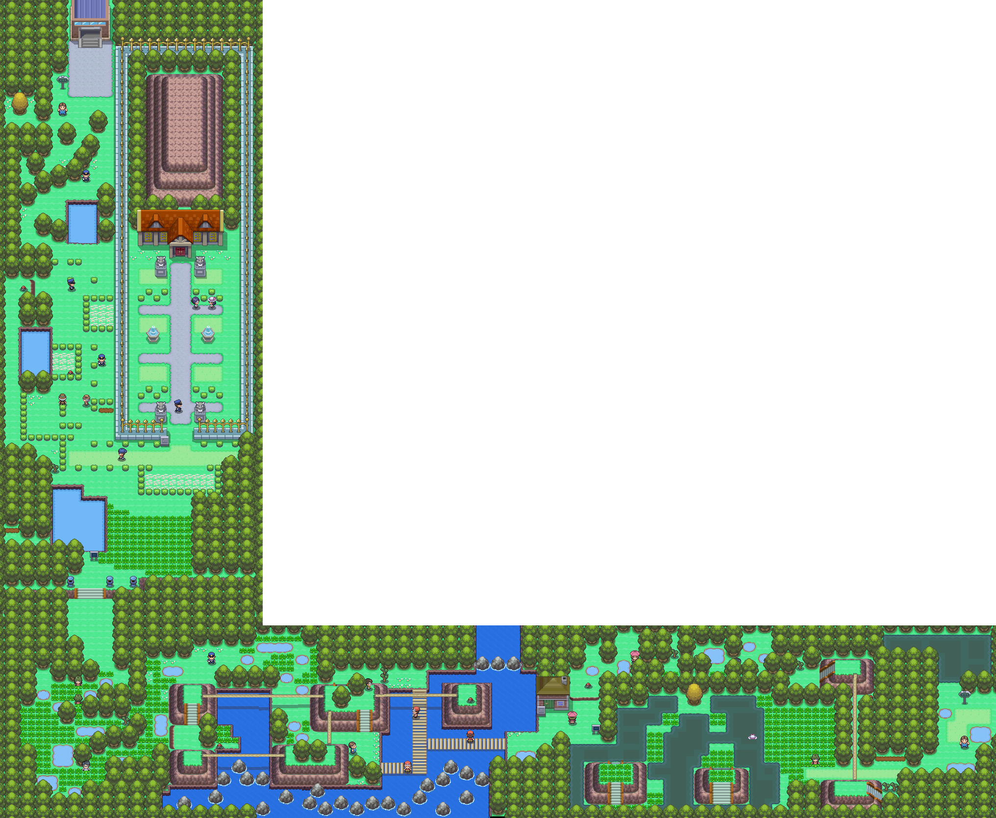 Route 212 map | Pokémon Sinnoh