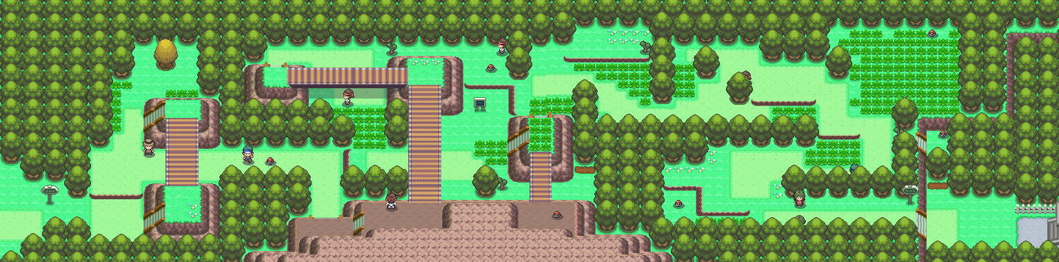 Route 215 map | Pokémon Sinnoh