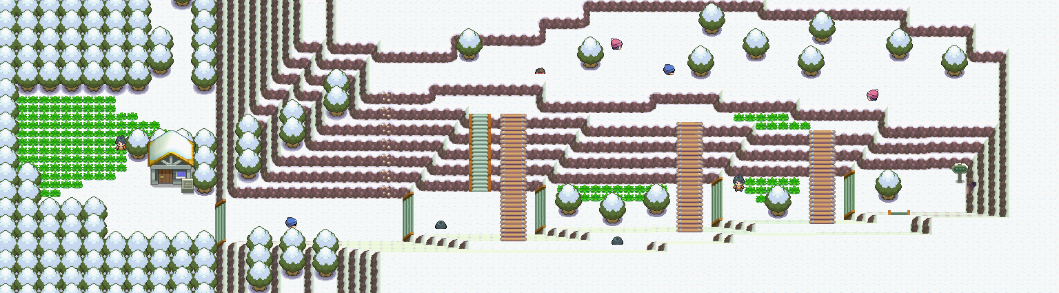 Route 216 map | Pokémon Sinnoh