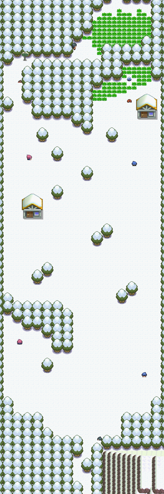 Route 217 map | Pokémon Sinnoh
