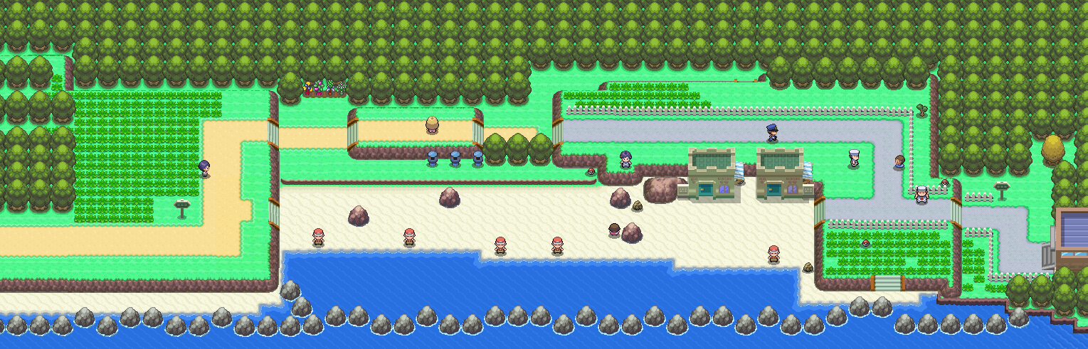 Route 222 map | Pokémon Sinnoh