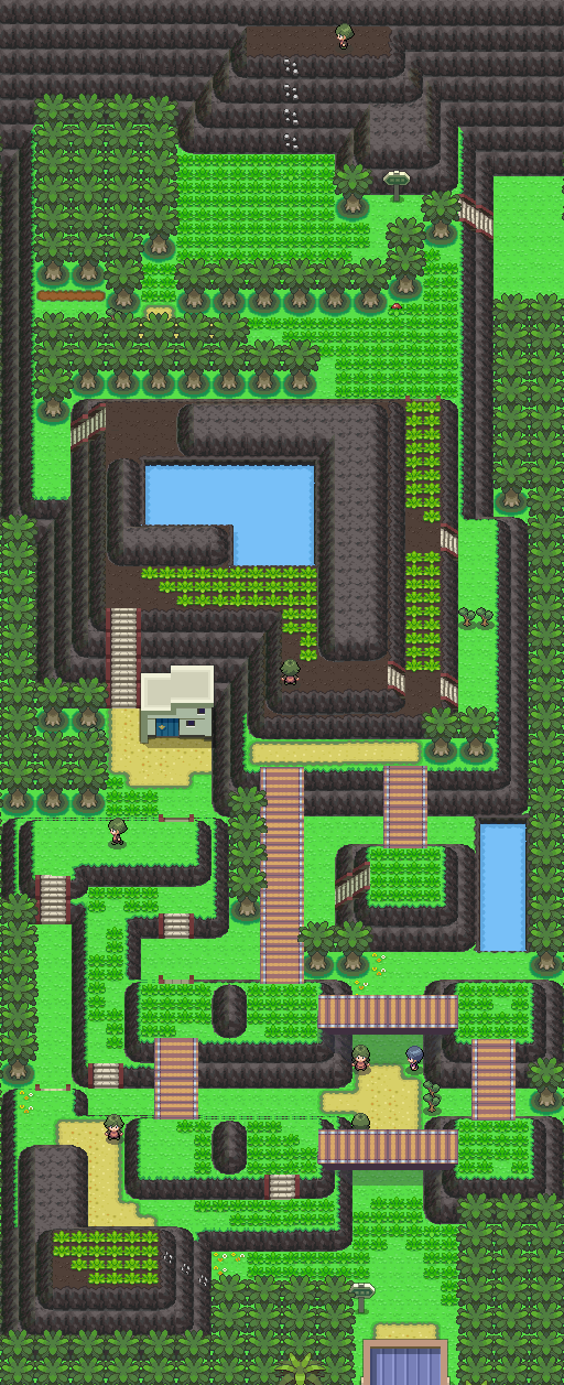 Route 225 map | Pokémon Sinnoh