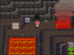 Stark Mountain map | Pokémon Sinnoh