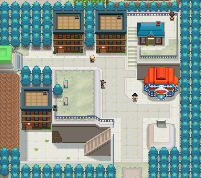 Accumula Town map | Pokémon Unova