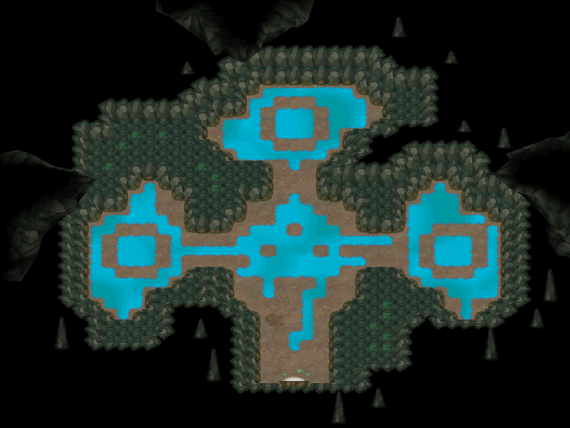 Cave of Being map | Pokémon Unova