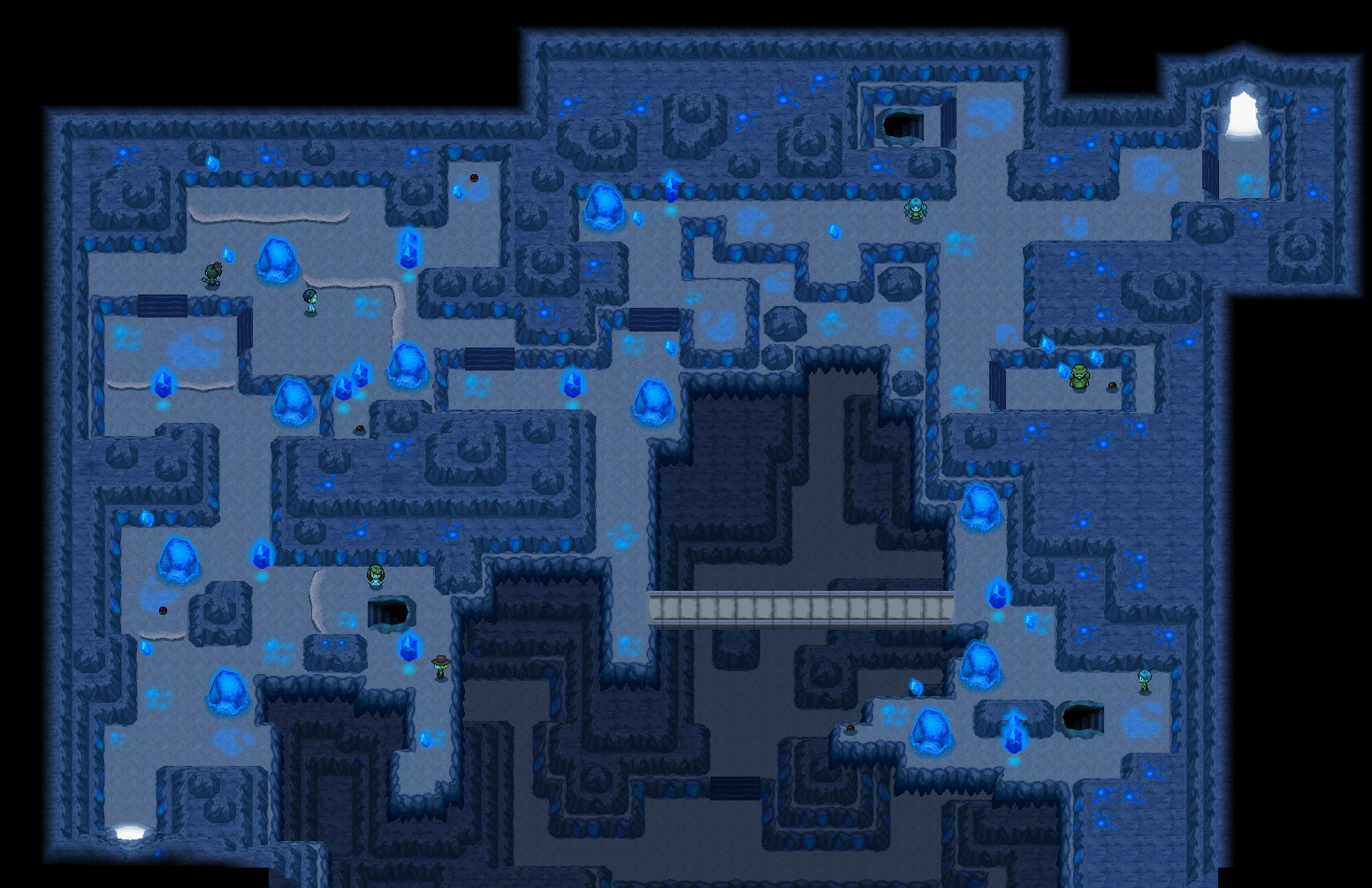 Chargestone Cave map | Pokémon Unova