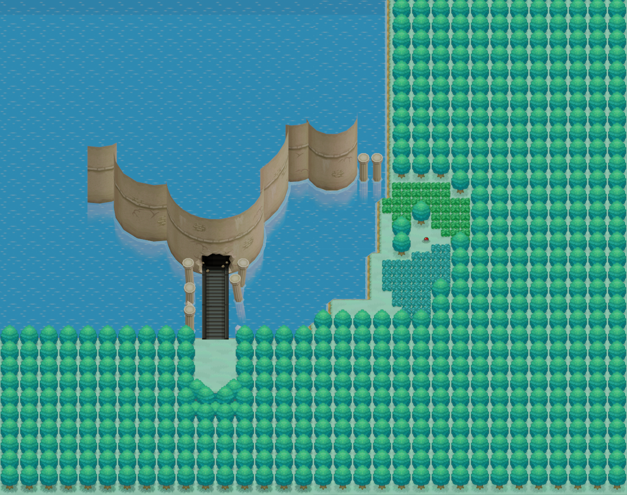 Dragonspiral Tower map | Pokémon Unova