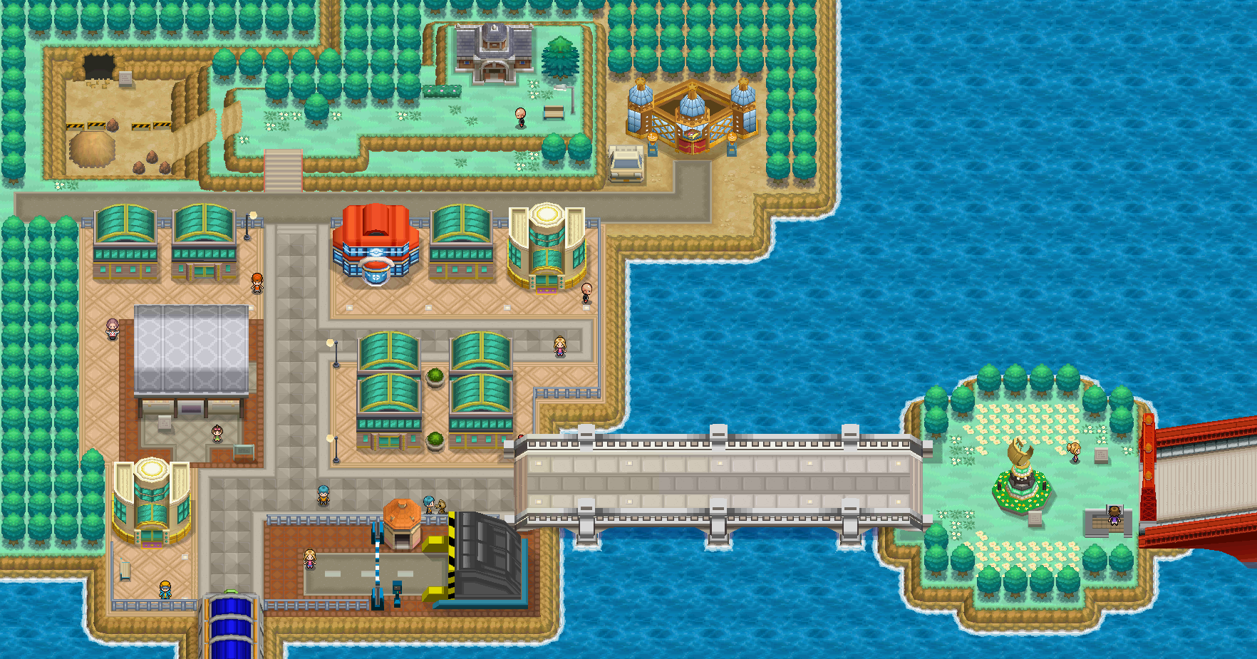 Driftveil City map | Pokémon Unova