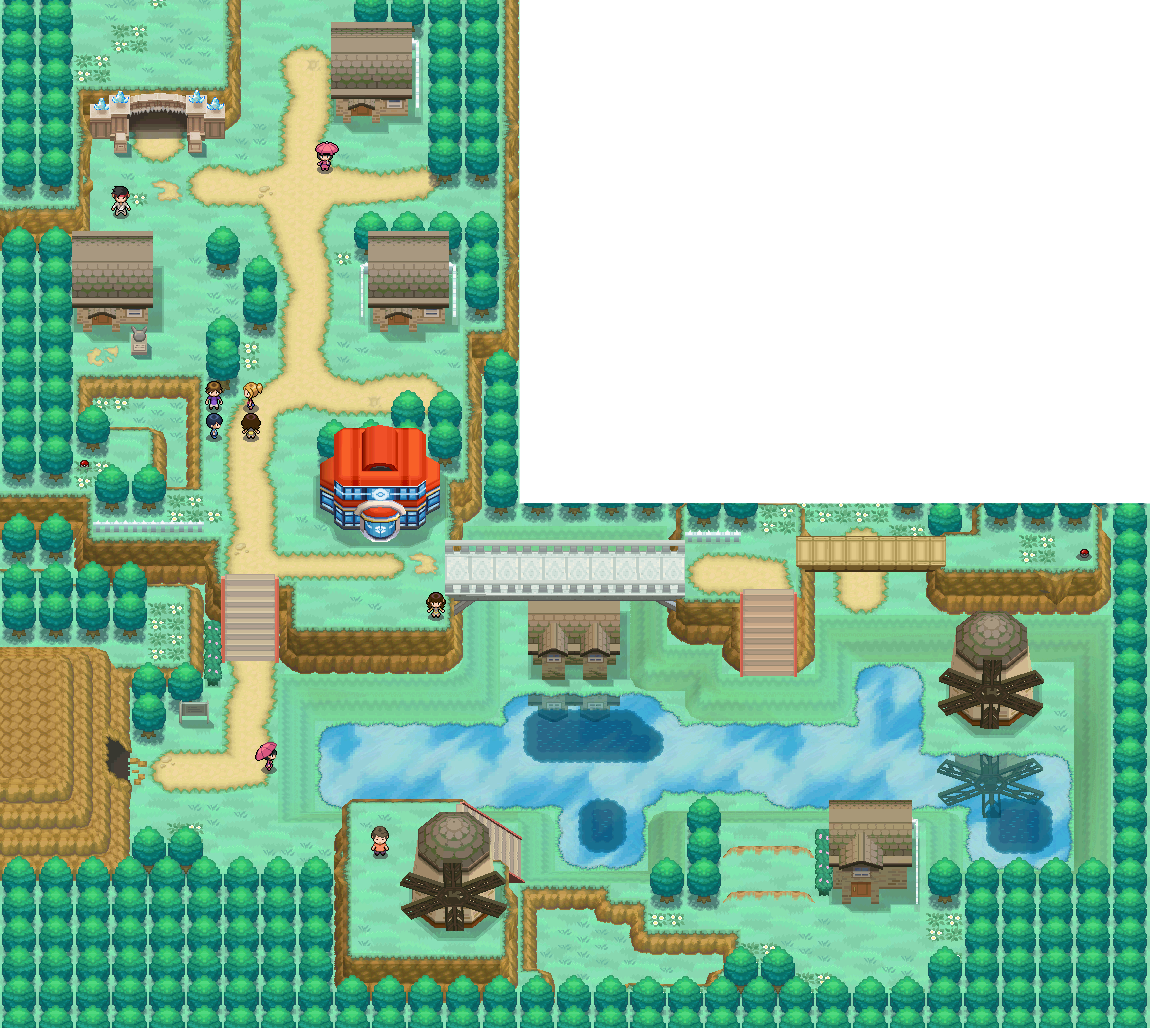 Icirrus City map | Pokémon Unova