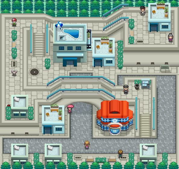 Lacunosa Town map | Pokémon Unova