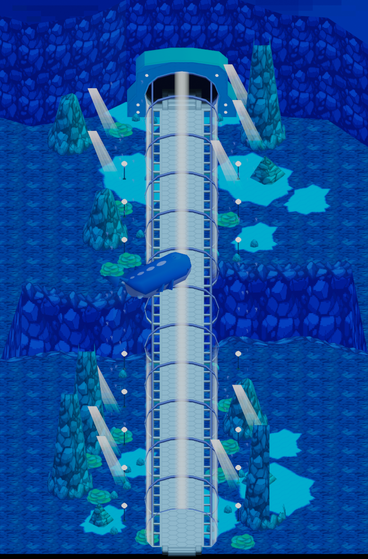 Marine Tube map | Pokémon Unova