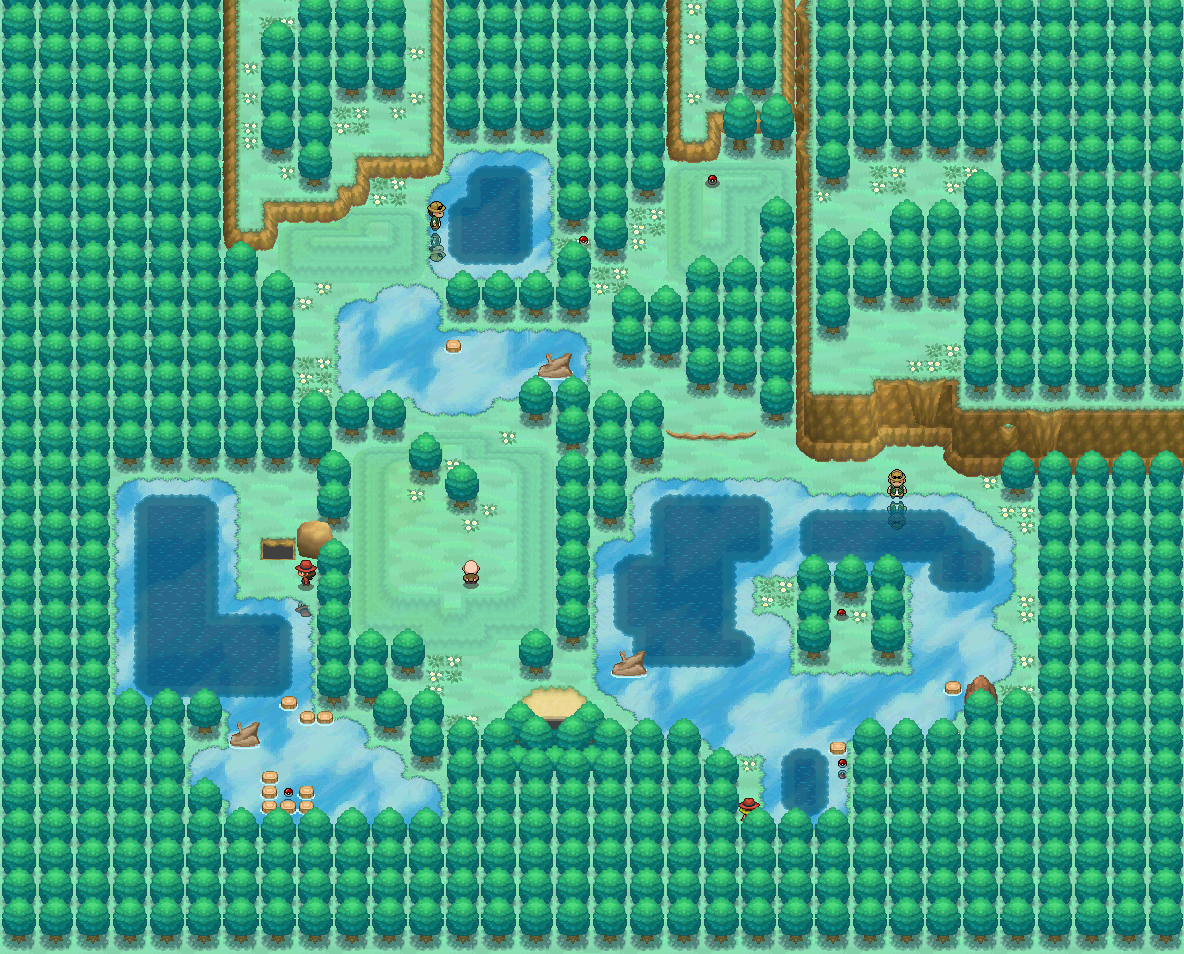 Moor of Icirrus map | Pokémon Unova