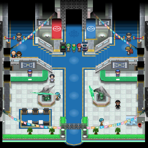 Pokémon World Tournament map | Pokémon Unova
