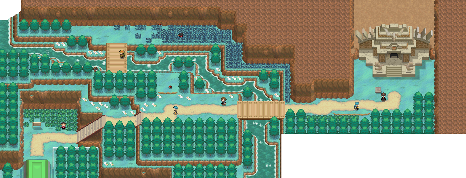 Route 10 map | Pokémon Unova