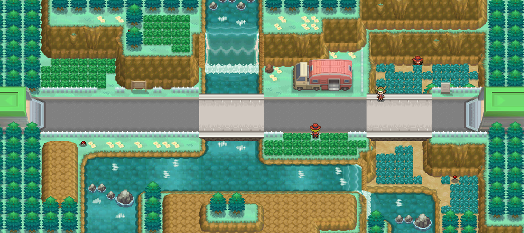 Route 11 map | Pokémon Unova