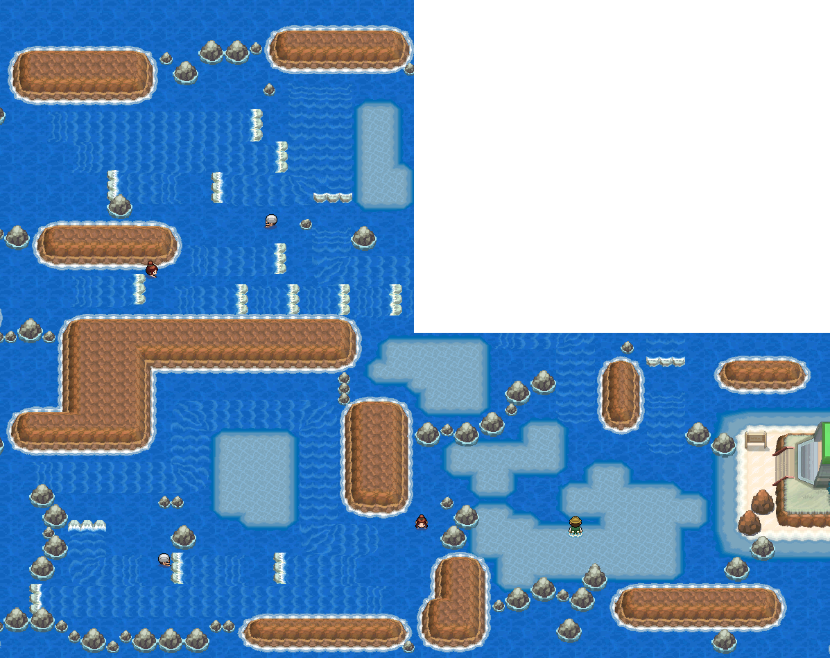 Route 17 map | Pokémon Unova