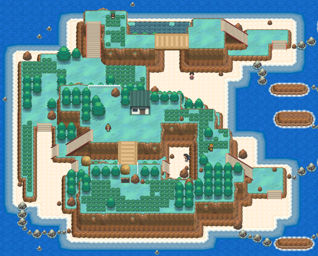 Route 18 map | Pokémon Unova
