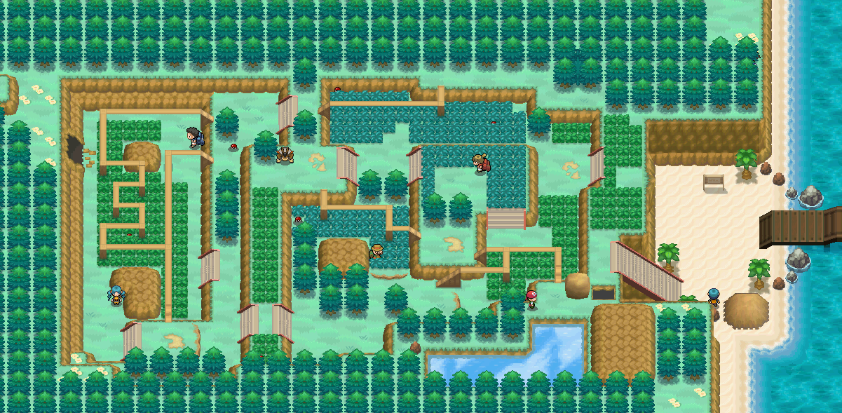 Route 22 map | Pokémon Unova