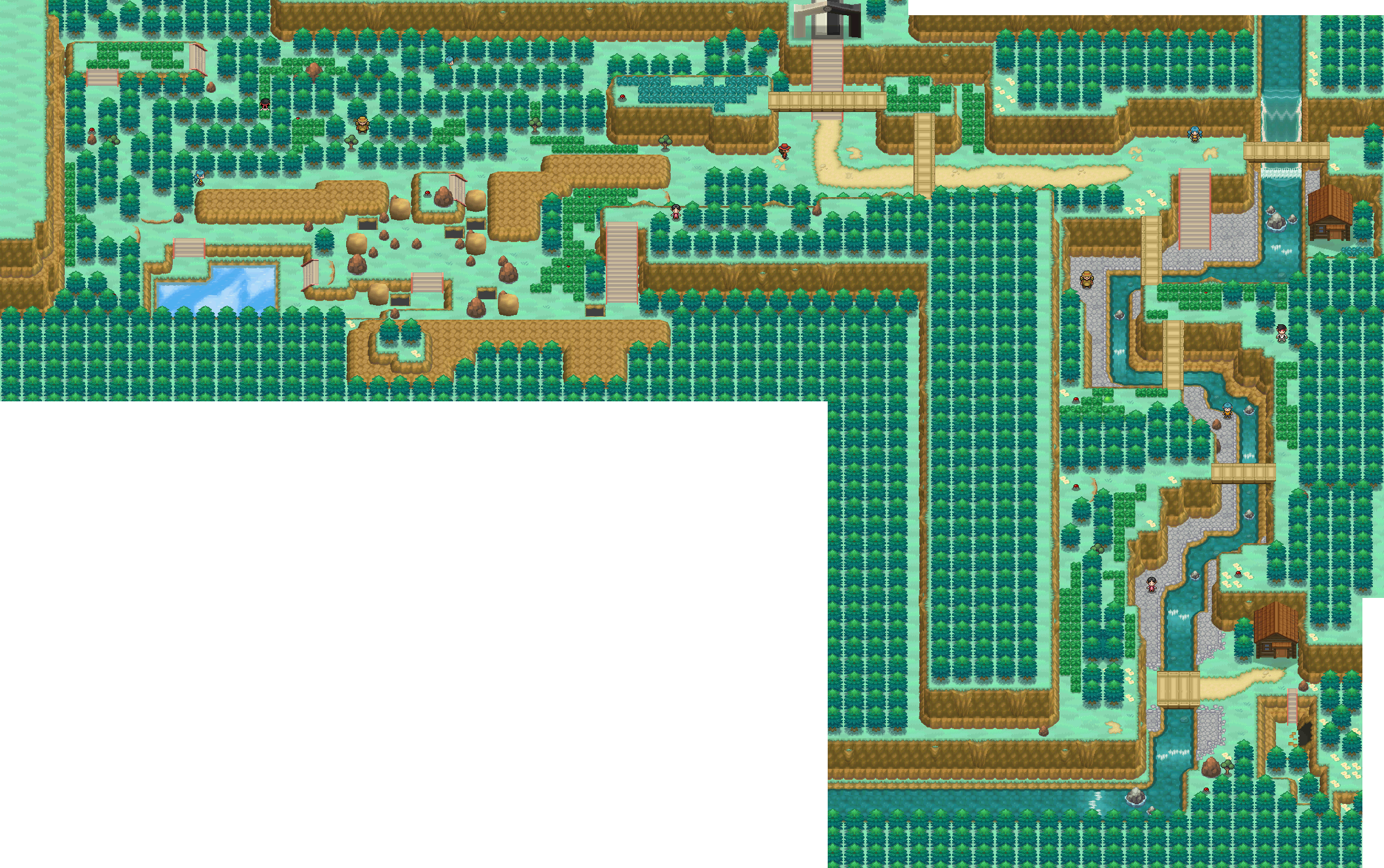 Route 23 map | Pokémon Unova