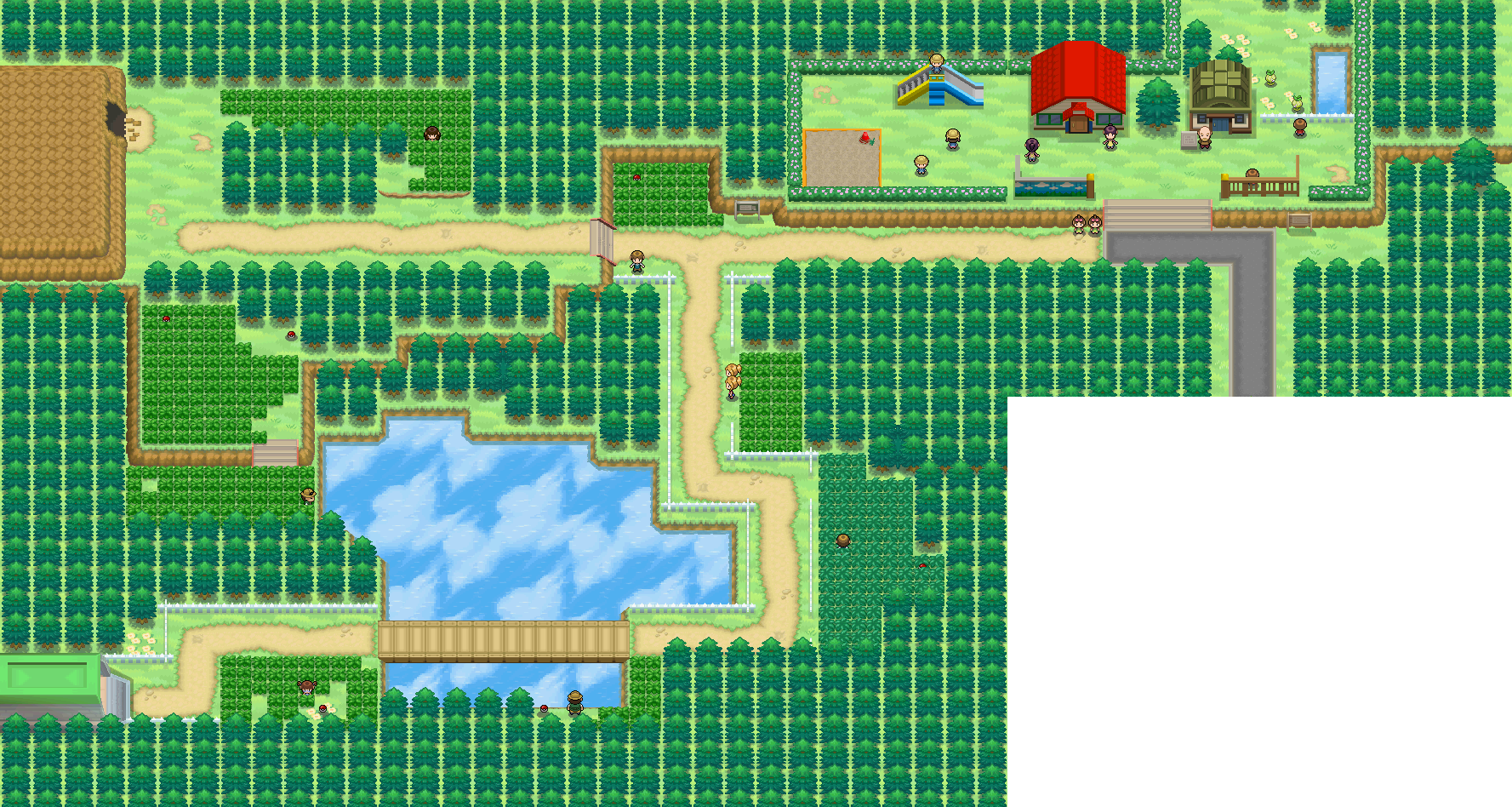 Route 3 map | Pokémon Unova