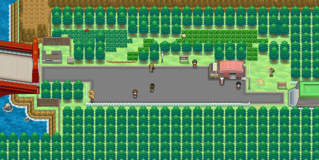 Route 5 map | Pokémon Unova