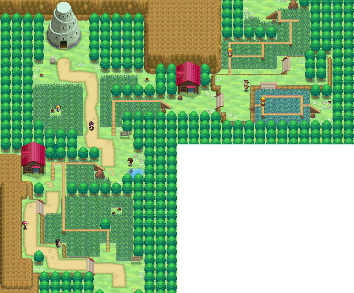 Route 7 map | Pokémon Unova