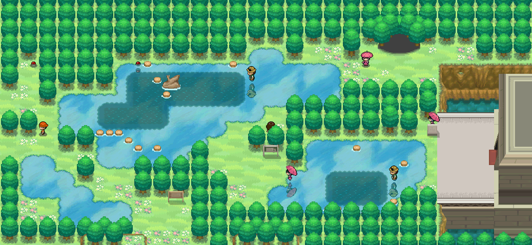 Route 8 map | Pokémon Unova