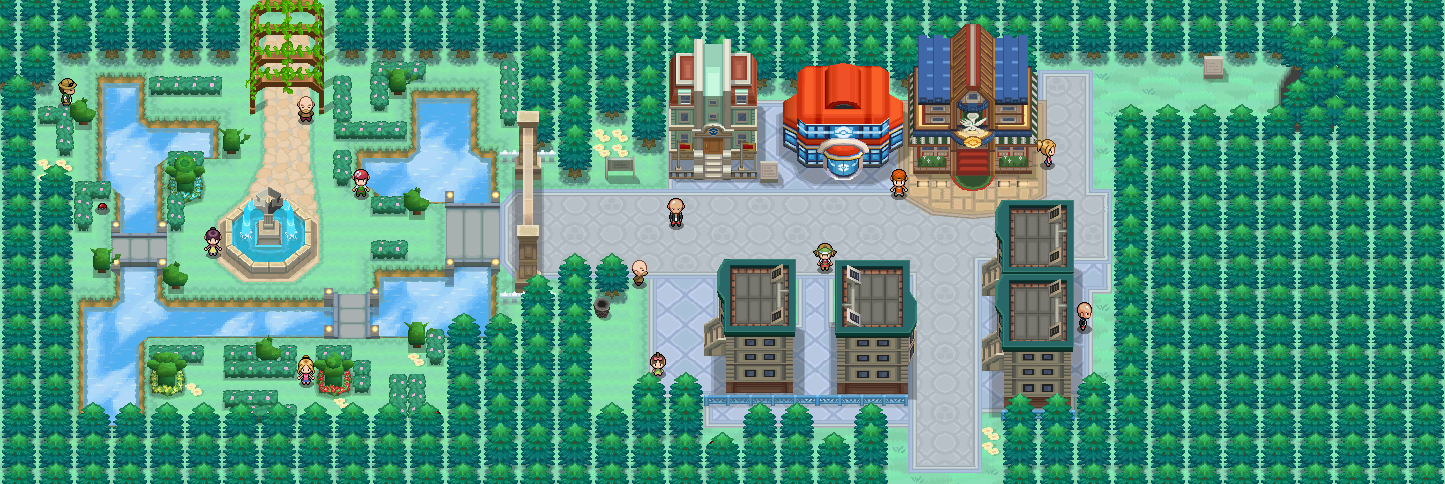 Striaton City map | Pokémon Unova