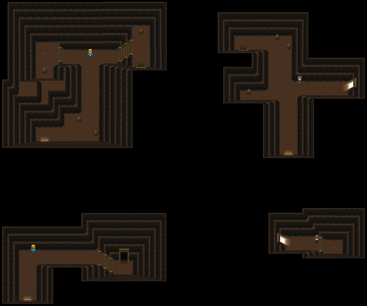 Twist Mountain map | Pokémon Unova