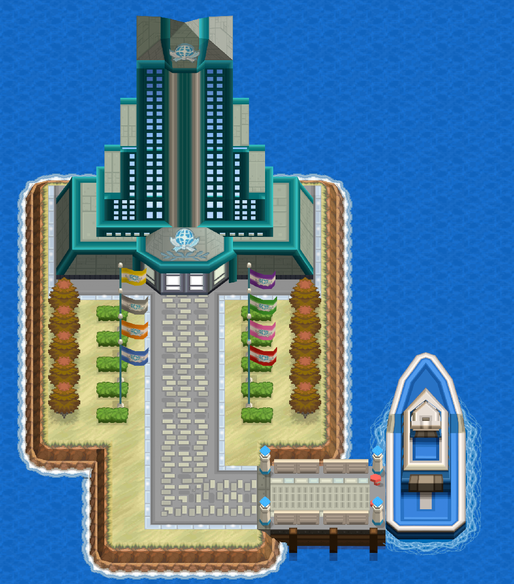 Unity Tower map | Pokémon Unova