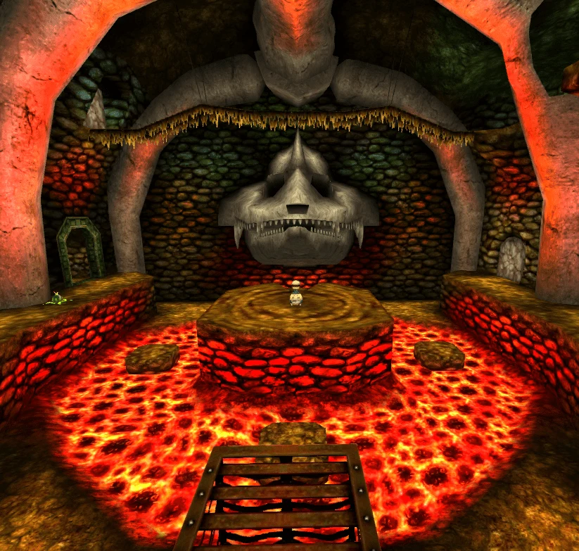 Dodongo's Cavern map | The Legend of Zelda Ocarina of Time