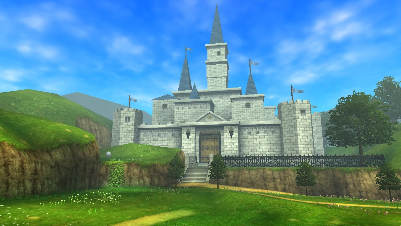 Hyrule Castle map | The Legend of Zelda Ocarina of Time