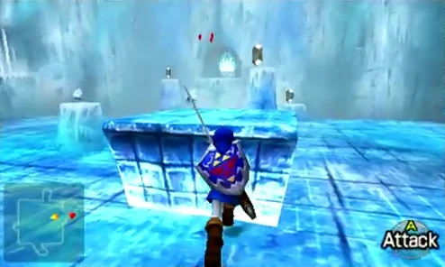 Ice Cavern map | The Legend of Zelda Ocarina of Time