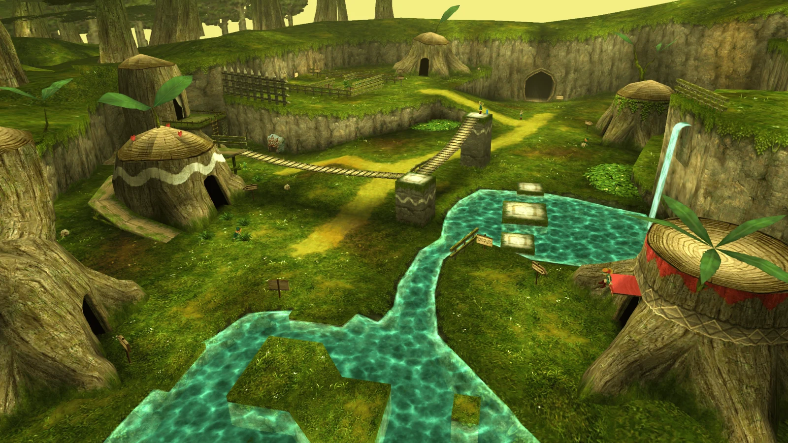 Kokiri Forest map | The Legend of Zelda Ocarina of Time