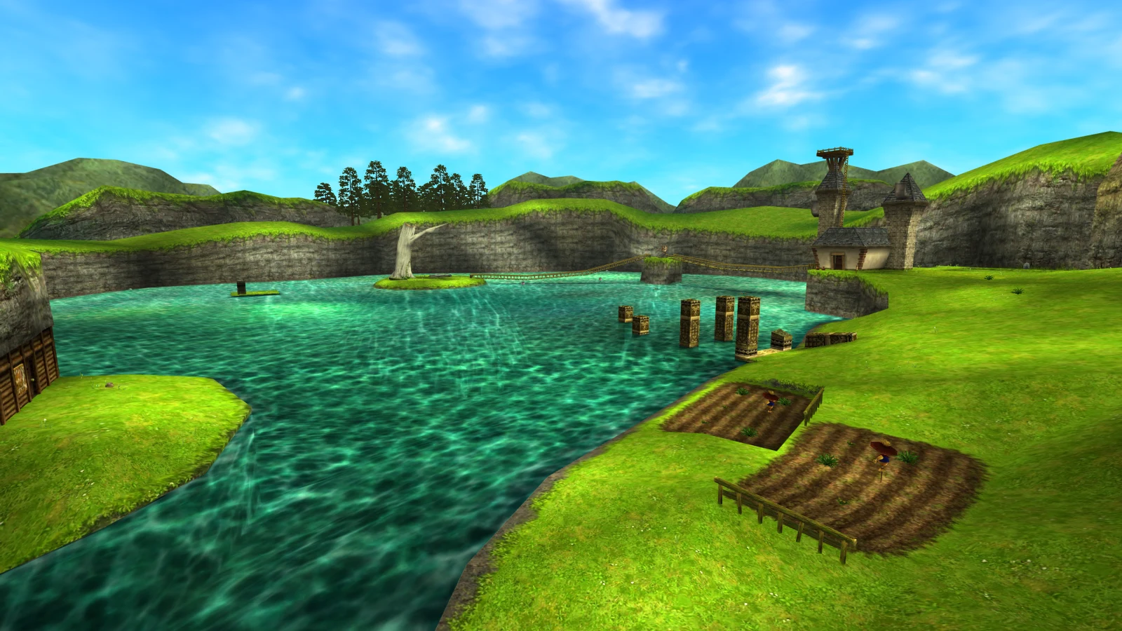 Lake Hylia map | The Legend of Zelda Ocarina of Time
