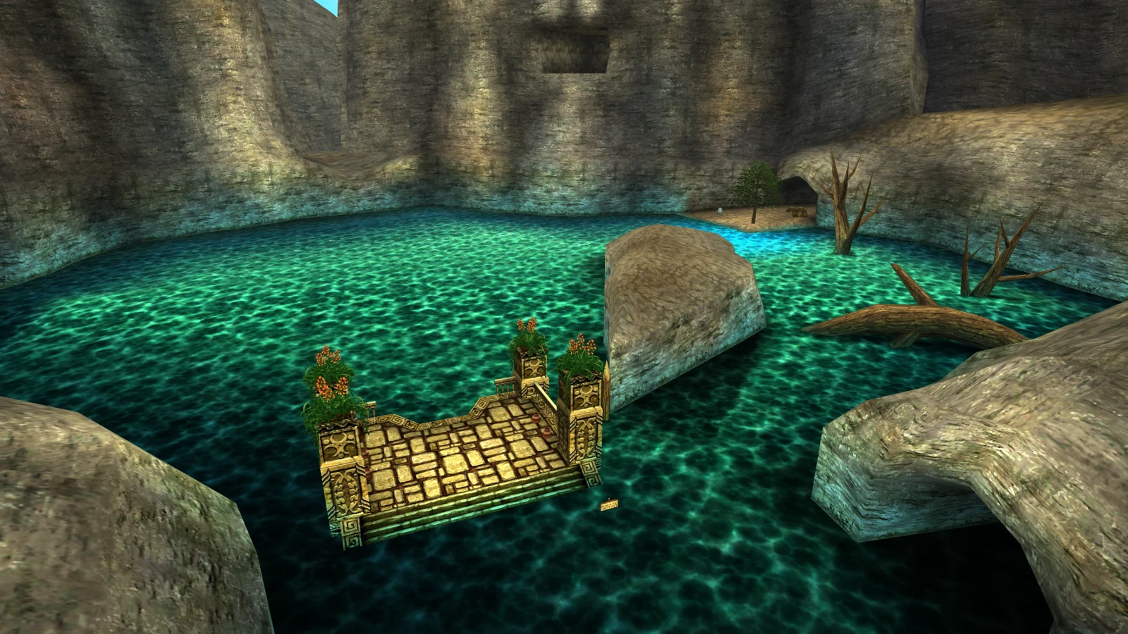 Zora's Fountain map | The Legend of Zelda Ocarina of Time
